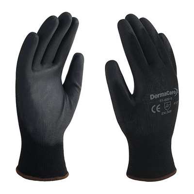 Guantes de poliéster