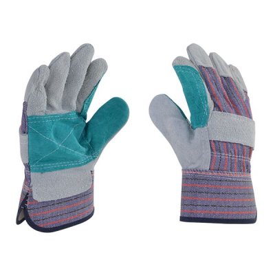 Guantes de Carnaza con refuerzo y puño de seguridad