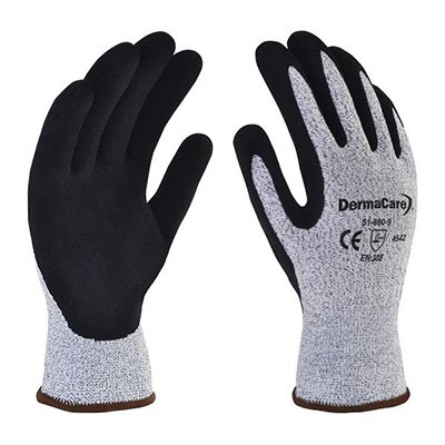 Guantes de nitrilo anticorte microporoso