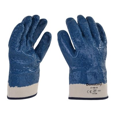 Guantes de nitrilo rugosos