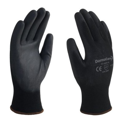 Guantes de poliéster
